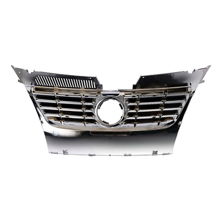2006-2010 Volkswagen Passat Grille Chrome/Black Requires 150Mm Emblem And Trim Ring – Back View (VW1200142)