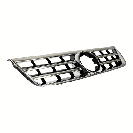 2004-2007 Volkswagen Touareg Grille Satin-Black With Chrome Frontame Plastic – Side View (VW1200143)