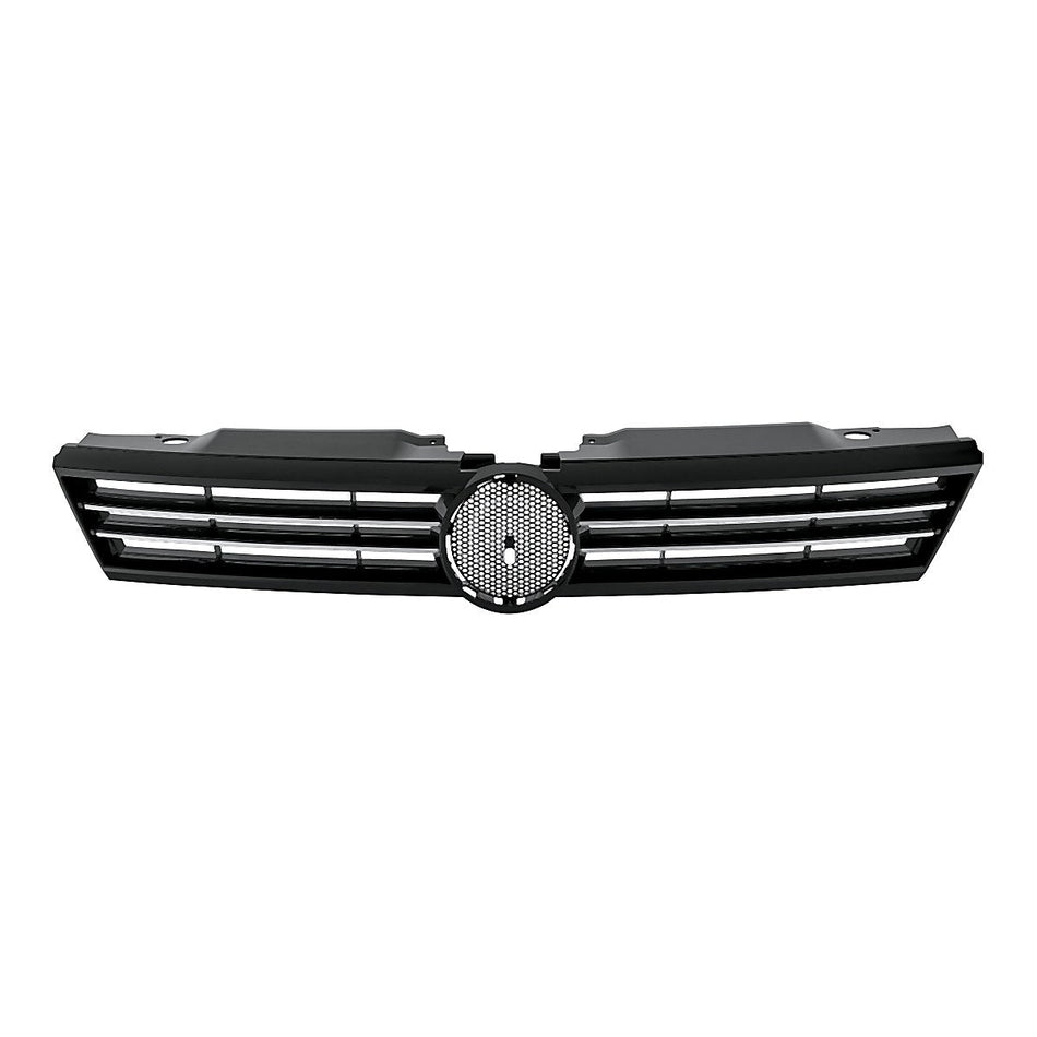 2011-2014 Volkswagen Jetta Grille Black With Chrome Mldg – VW1200149
