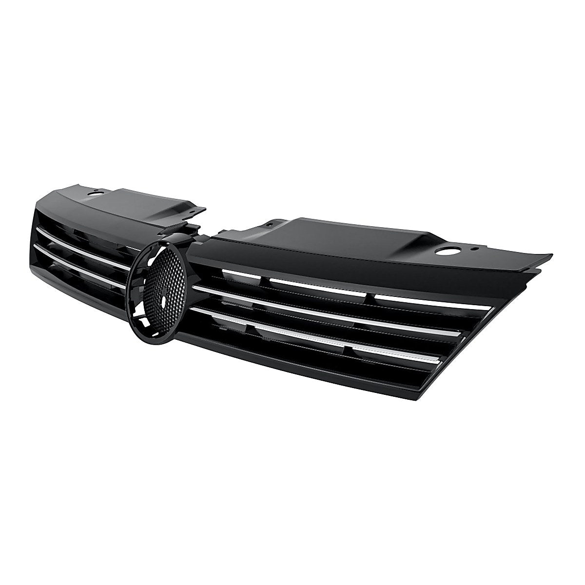 2011-2014 Volkswagen Jetta Grille Black With Chrome Mldg – VW1200149-2