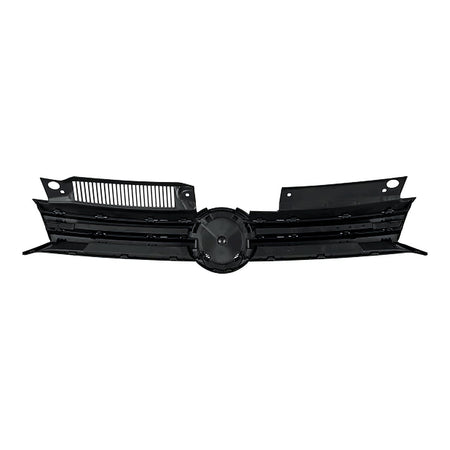 2010-2014 Volkswagen Golf Grille Black With Painted Black Molding – Back View (VW1200150)