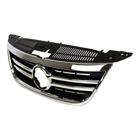 2009-2011 Volkswagen Tiguan Grille Black With Chrome Moulding – Side View (VW1200152)