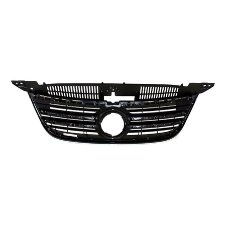 2009-2011 Volkswagen Tiguan Grille Black With Chrome Moulding – Back View (VW1200152)