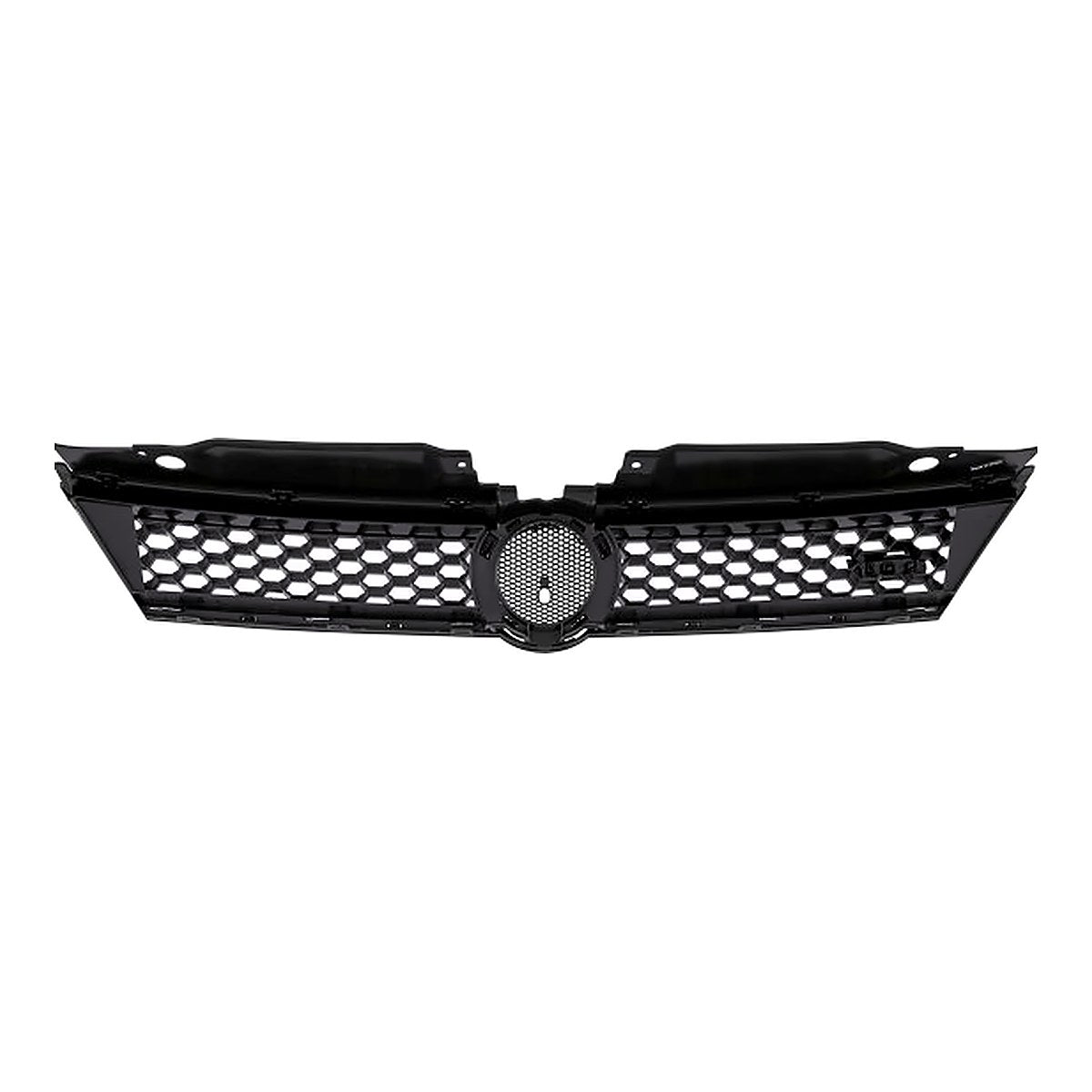 2011-2014 Volkswagen Jetta Grille Black/Chrome With Honeycomb Mesh – Back View (VW1200157)