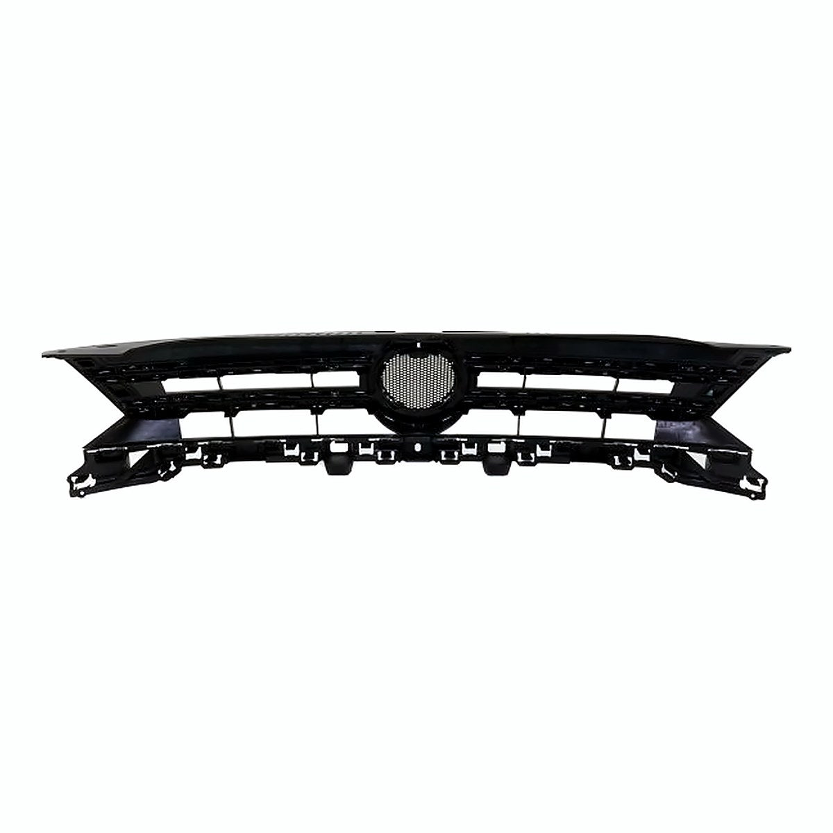 2012-2017 Volkswagen Tiguan Grille Black With Chrome Moulding – Back View (VW1200160)