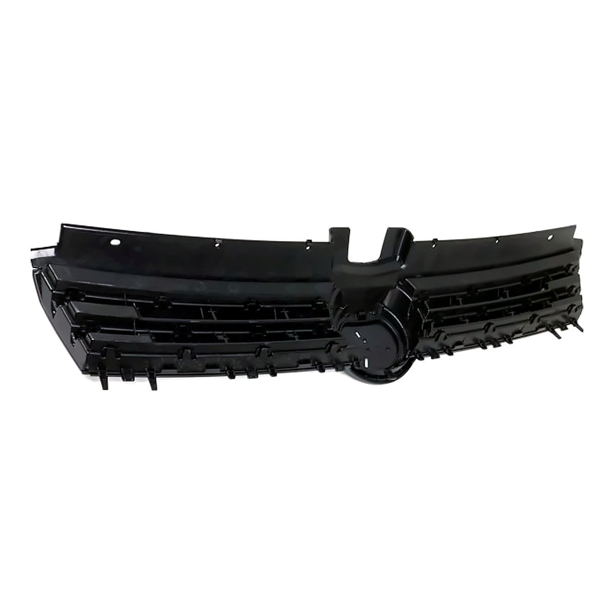 2015-2017 Volkswagen Golf_Hatchback Grille Chrome/Black With Hid Lamps – Back View (VW1200162)