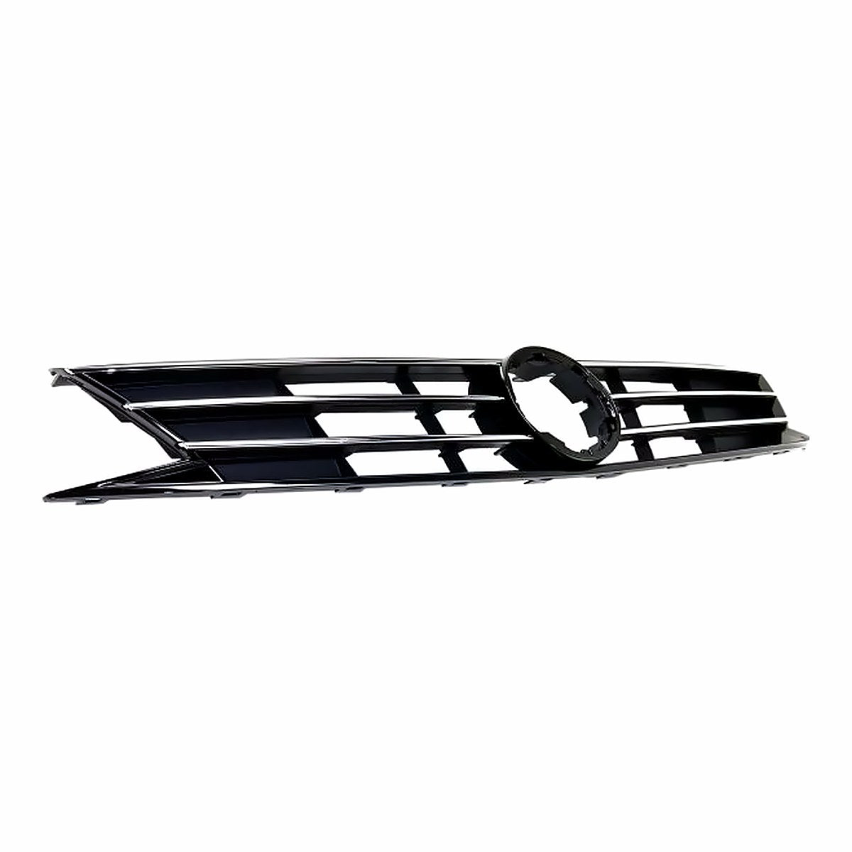 2015-2018 Volkswagen Jetta Grille Black With Chrome Moulding Exclude Gli Without Collision Warning Sdn Same As Vw1200168 – Side View (VW1200165)