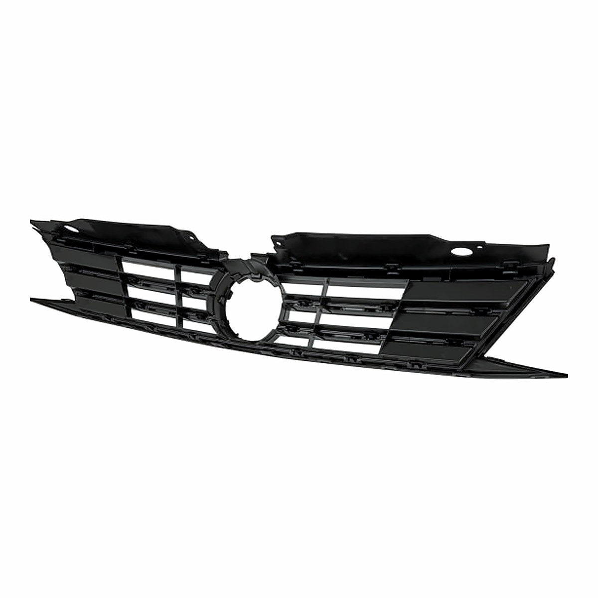 2015-2018 Volkswagen Jetta Grille Black With Chrome Moulding Exclude Gli With Collision Warning Sdn Same As Vw1200165 – Back View (VW1200168)