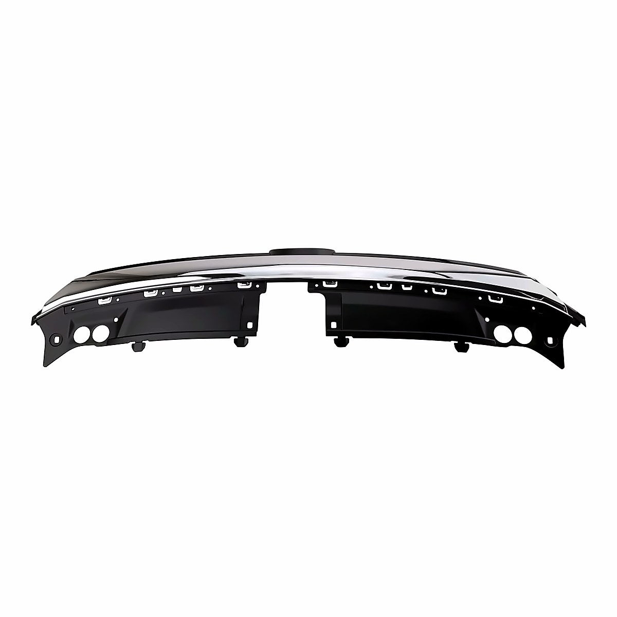2019-2021 Volkswagen Jetta Grille Chrome Upper Moulding/Black Lower Moulding For R-Line Model – Side View (VW1200175)