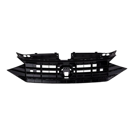 2019-2021 Volkswagen Jetta Grille Chrome Upper Moulding/Black Lower Moulding For R-Line Model – Back View (VW1200175)