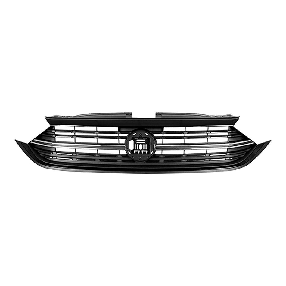 2022-2024 Volkswagen Jetta Grille Front With Black Upper Molding – VW1200185