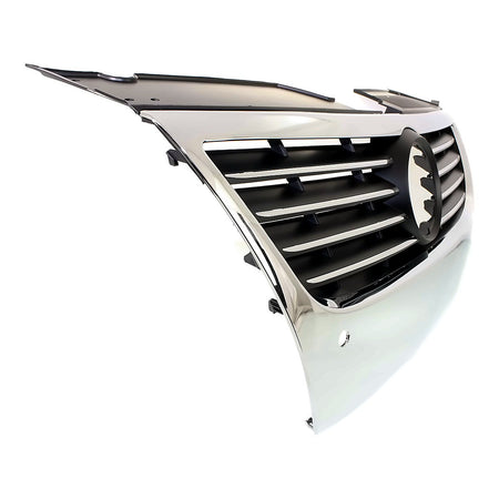2006-2010 Volkswagen Passat Grille Black With Chrome Mldg With Distance Sensor – Side View (VW1210101)