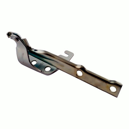 2009-2017 Volkswagen Tiguan Hood Hinge Passenger Side Steel Chrome – Angle View (VW1236121)