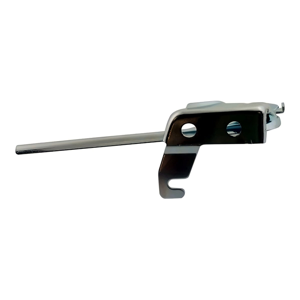 2009-2017 Volkswagen Tiguan Hood Hinge Driver Side Steel Chrome – Close-Up View (VW1236122)