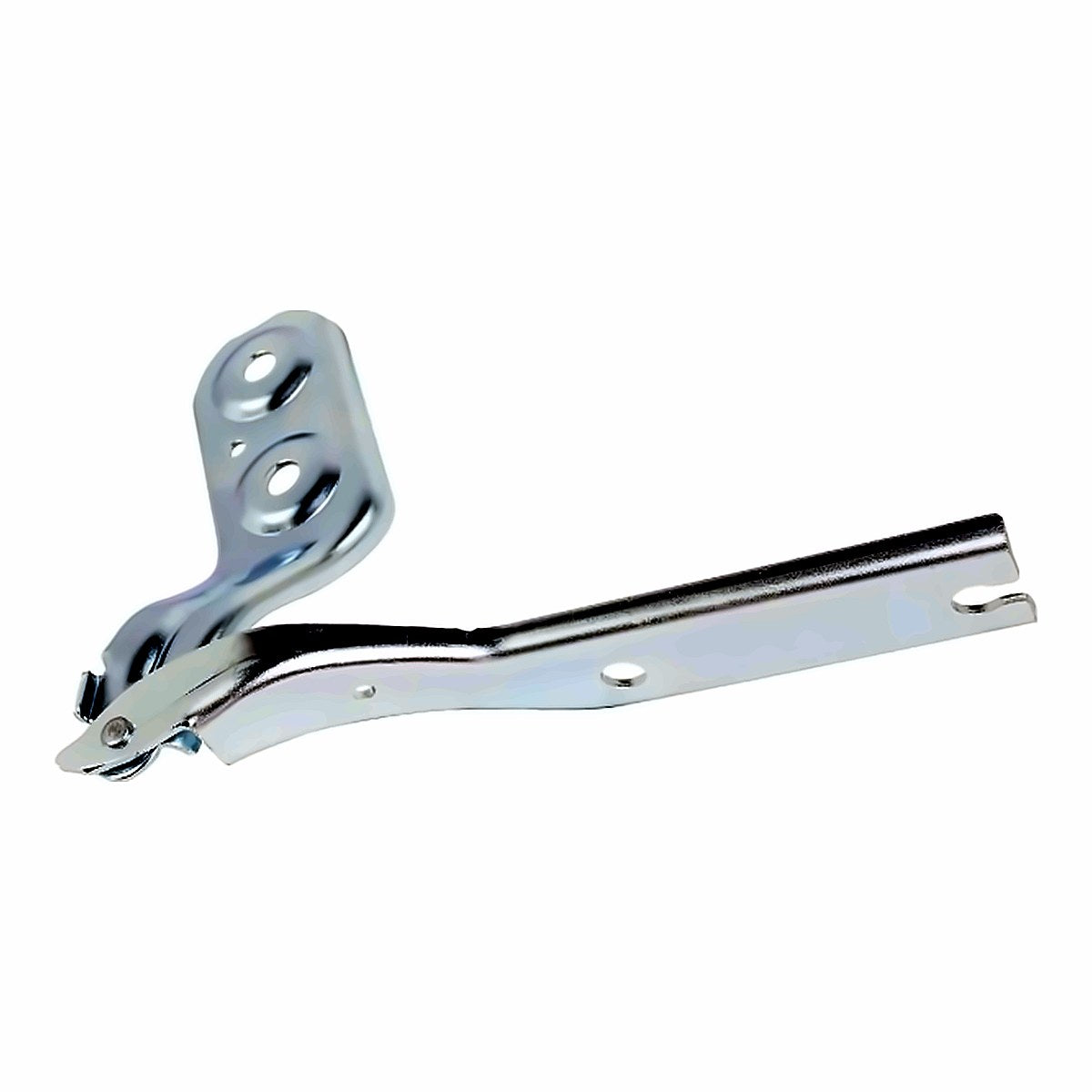 2021-2025 Volkswagen Atlas Hood Hinge Driver Side Steel Chrome – Back View (VW1236128)