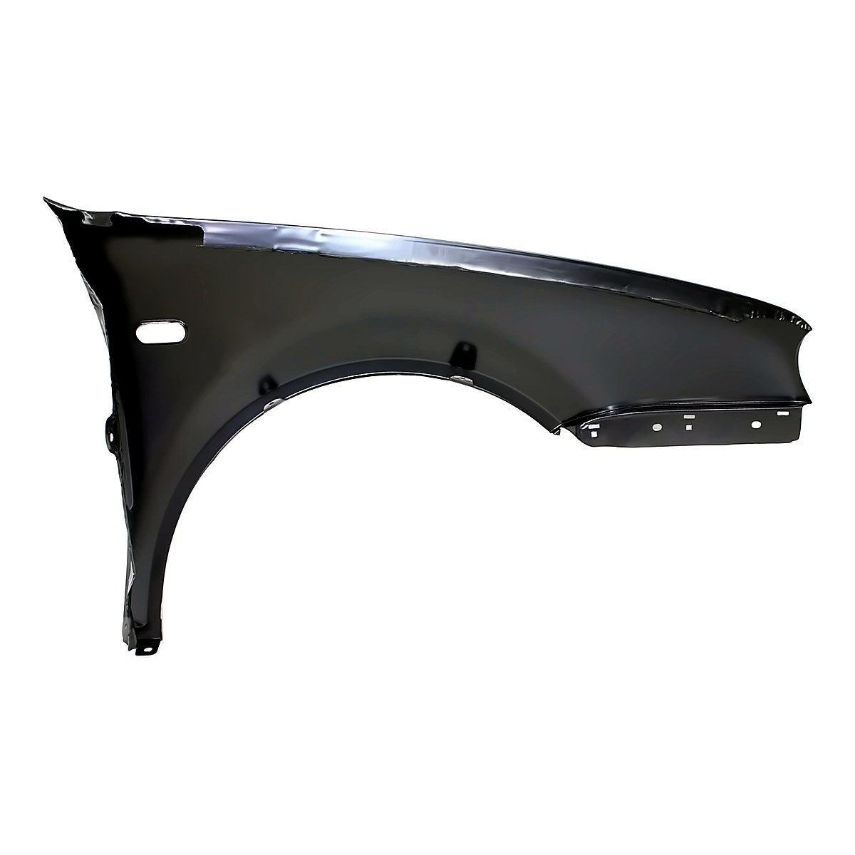 1999-2006 Volkswagen Golf Fender Front Driver Side With Side Lamp Hole – Back View (VW1240126)
