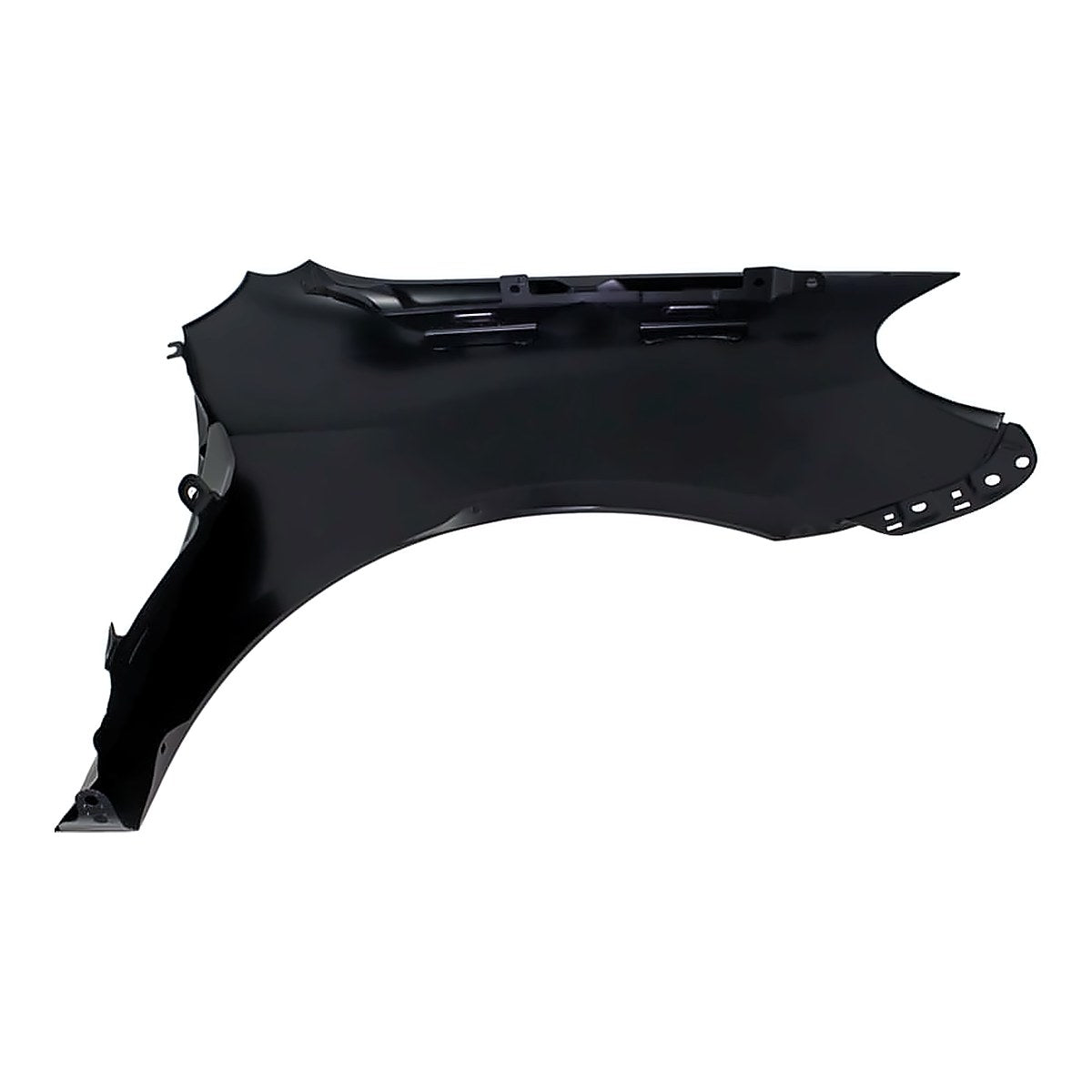 2010-2014 Volkswagen Golf Fender Front Driver Side Without Side Lamp Hole Steel Hb – Back View (VW1240139)