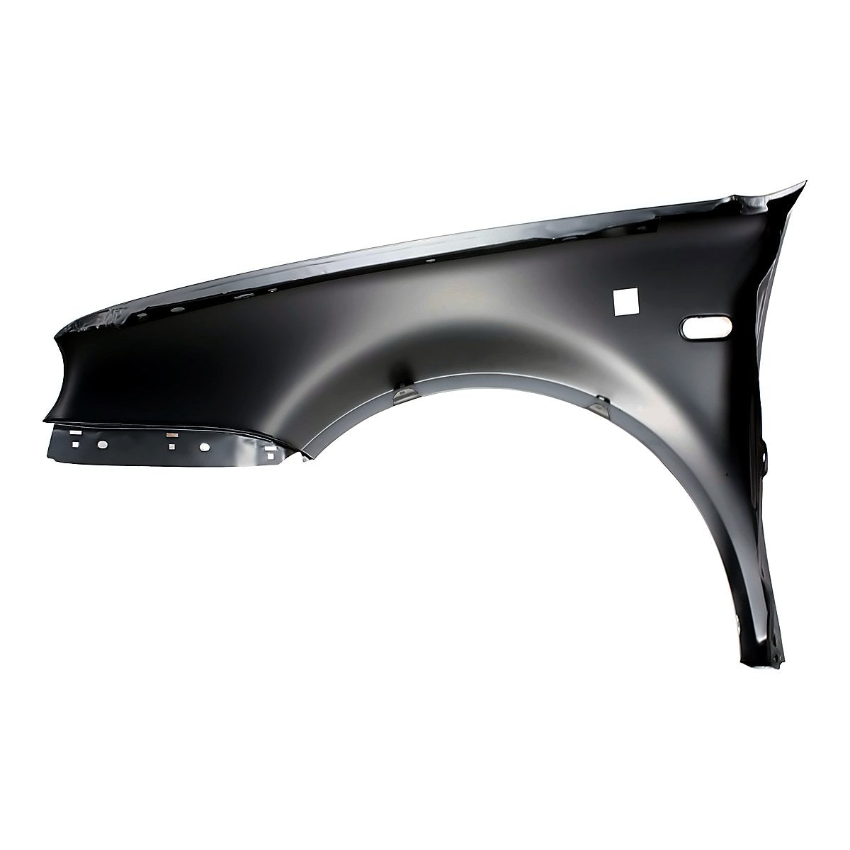 1999-2006 Volkswagen Golf Fender Front Passenger Side With Side Lamp Hole – Back View (VW1241126)