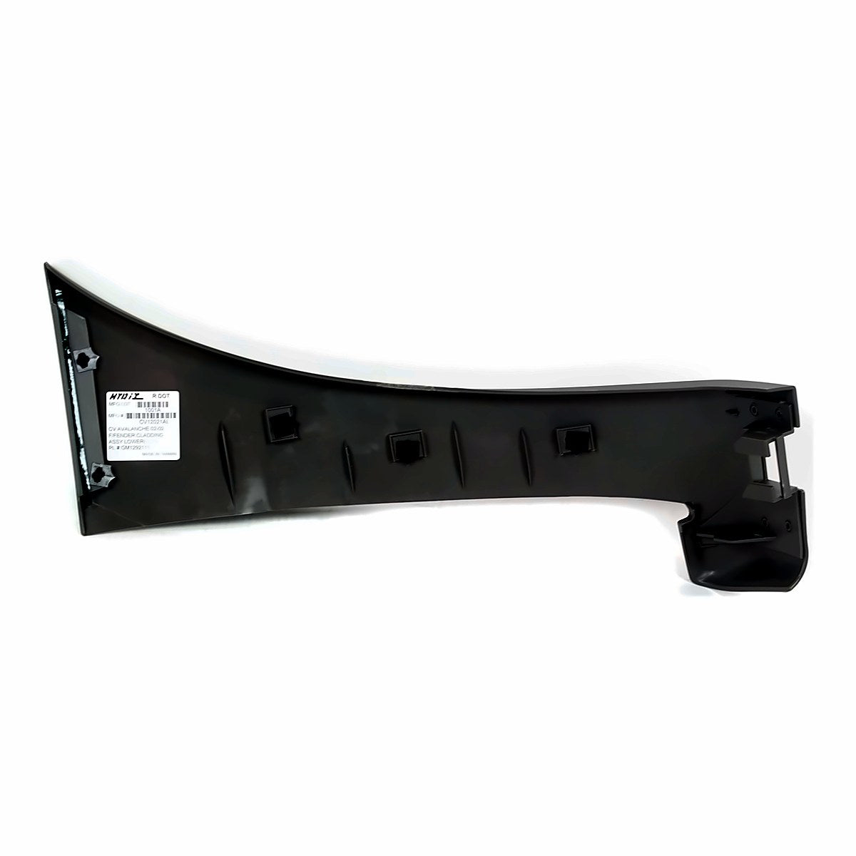 2009-2017 Volkswagen Cc Fender Bracket Front Driver Side Steel – Back View (VW1244103)