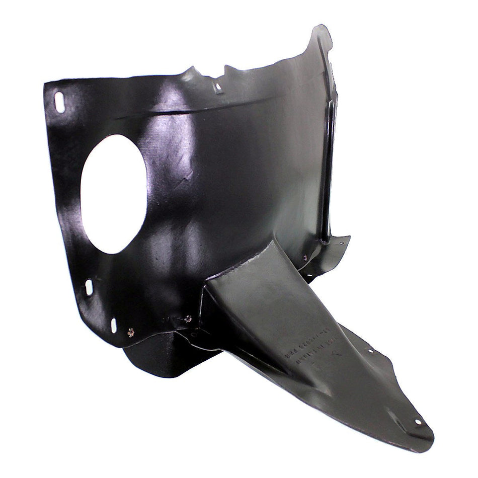 2010-2013 Volkswagen GTI Fender Liner Front Passenger Side - side angle, Part VW1249118