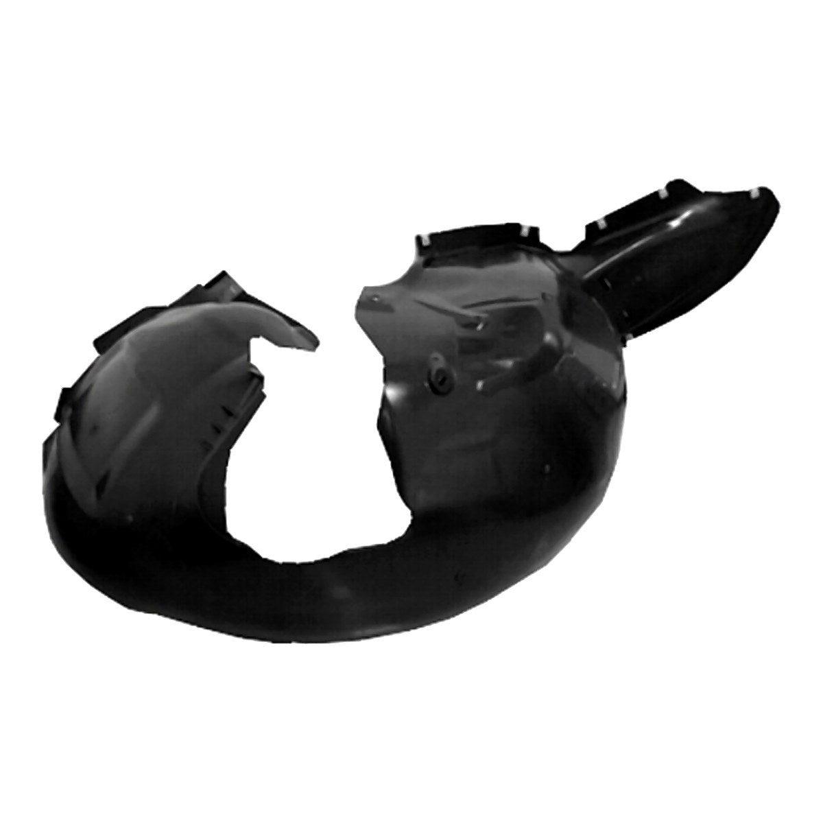2015-2018 Volkswagen Jetta Fender Liner Front Passenger Side With Fog Light Without Gli – Front View (VW1249135)