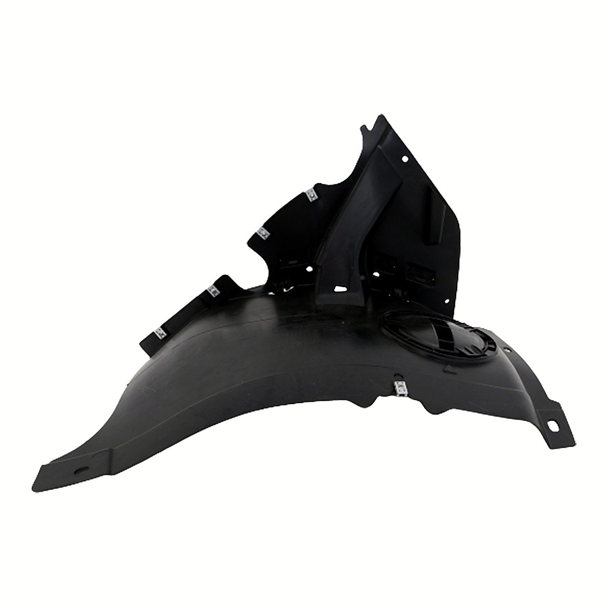 2018-2019 Volkswagen Golf Sportwagen Fender Liner Front Passenger Side - opposite side angle, Part VW1249148