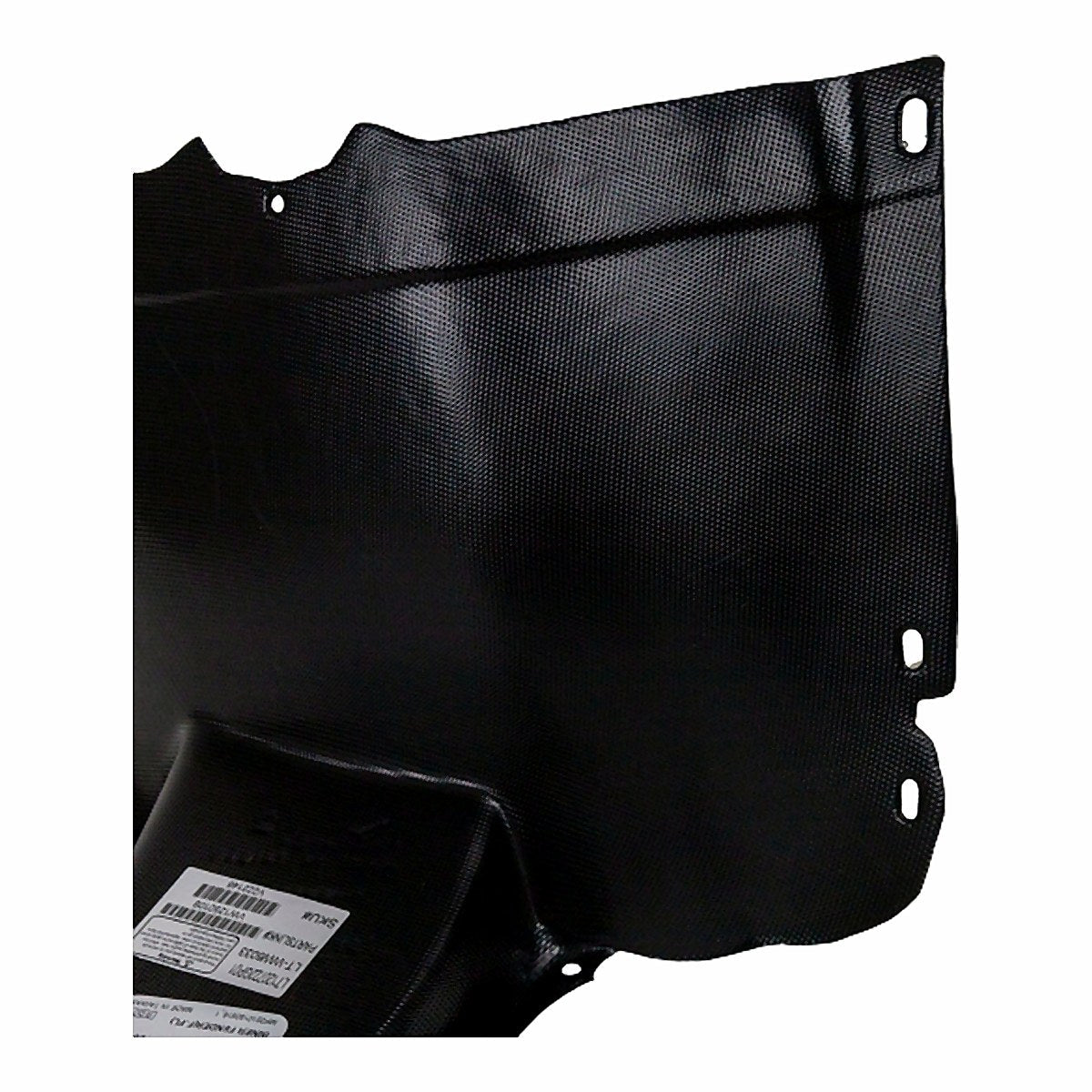 2009 Volkswagen Jetta Wagon Fender Liner - opposite side angle, Part VW1250108