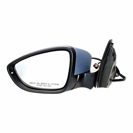 2011-2018 Volkswagen Jetta Door Mirror Driver Side Power Heated Ptm Without Memory With Signal Gli/Hyb Sdn_VW1320156