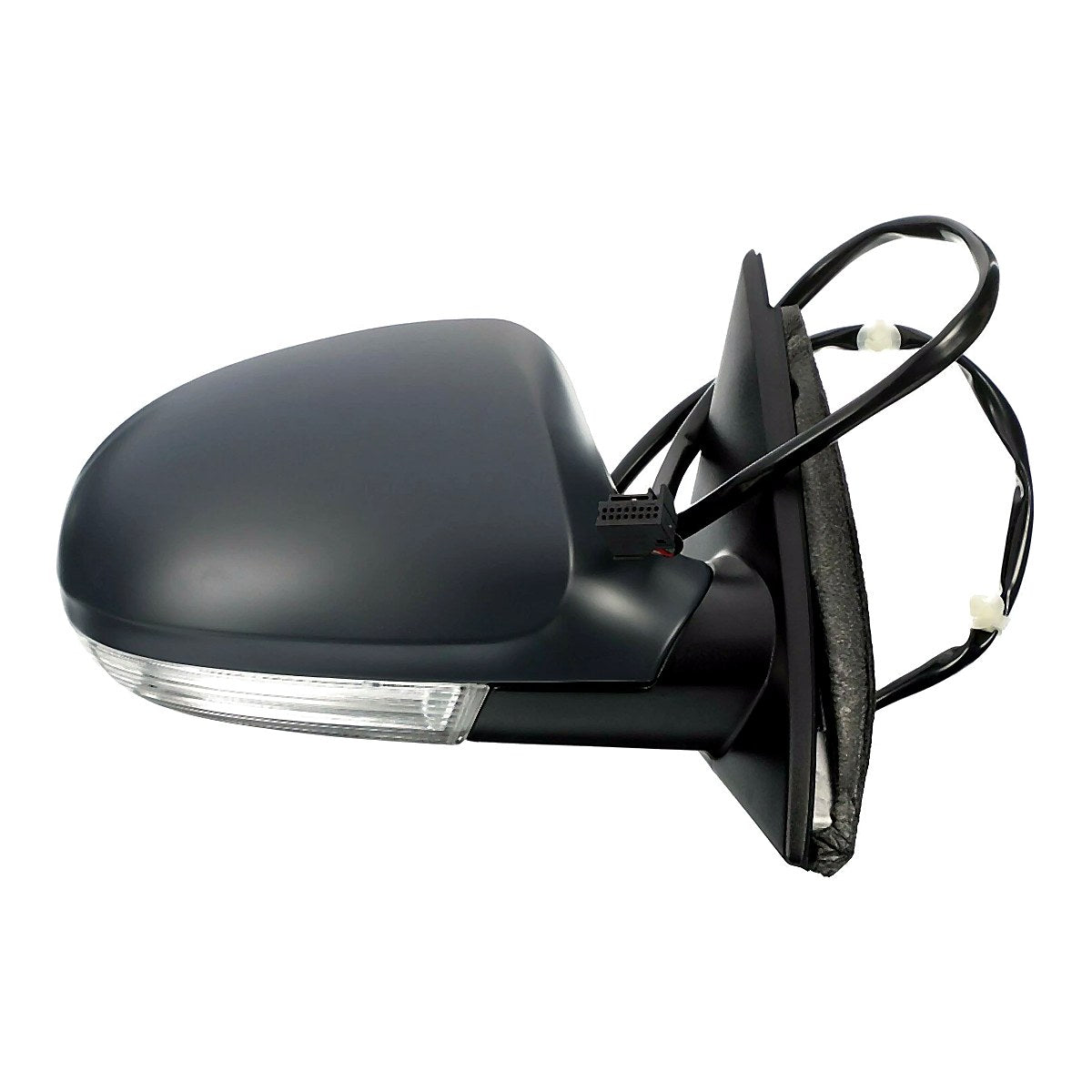 2006-2010 Volkswagen Passat Door Mirror Passenger Side Power Heated With Puddle Lamp Ptm_VW1321121-2