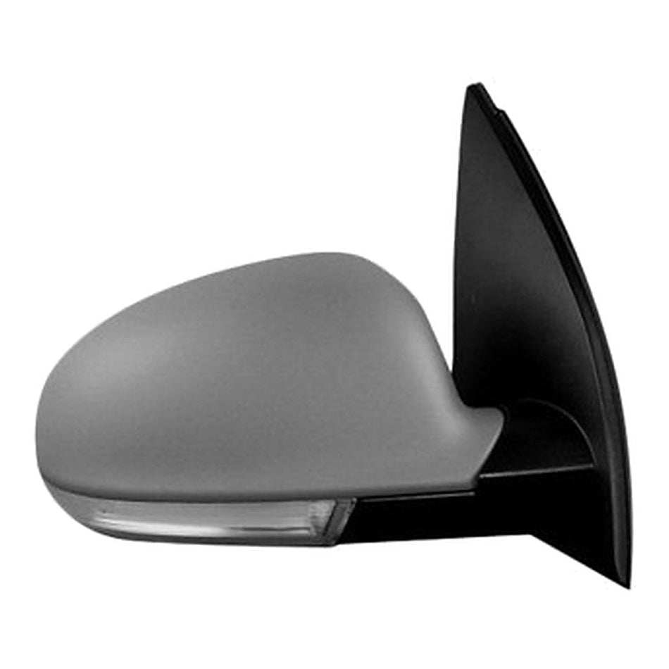 2006-2009 Volkswagen Rabbit Door Mirror Passenger Side - back view, Part VW1321124