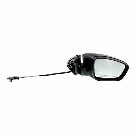 2011-2015 Volkswagen Jetta Door Mirror Passenger Side Manual Remote Control Textured_VW1321150