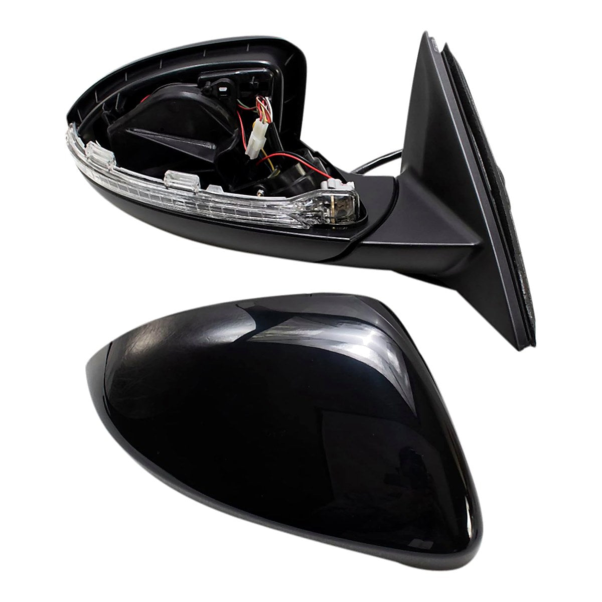 2019-2025 Volkswagen Jetta Door Mirror Passenger Side Power Heated/Signal/Blind Spot/Memory_VW1321175-2