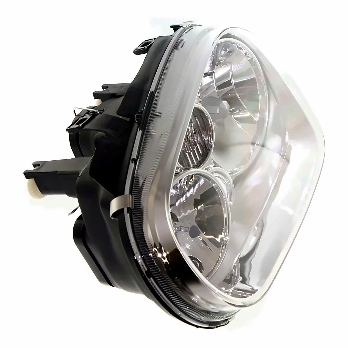 1999-2002 Volkswagen Golf Headlight Driver Side Without Fog (Chrome Bezel) – Detail View (VW2502113)