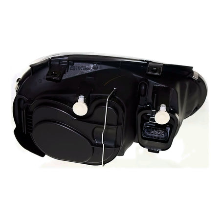1999-2002 Volkswagen Golf Headlight Driver Side Without Fog (Chrome Bezel) – Back View (VW2502113)