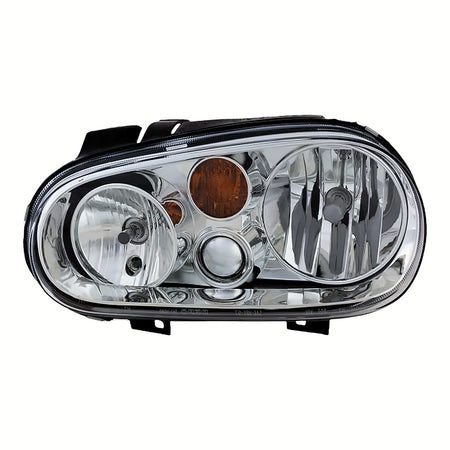 2002-2006 Volkswagen Golf Headlight Driver Side Without Fog Light – Front View (VW2502123)