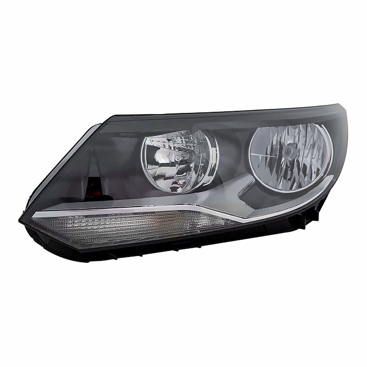2012-2017 Volkswagen Tiguan Headlight Driver Side Halogen – Side View (VW2502152)