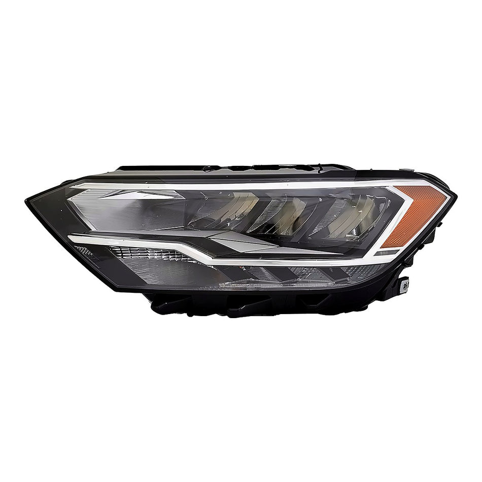 2019-2024 Volkswagen Jetta Headlight Driver Side Led Without Projector Lens – Front View (VW2502174)