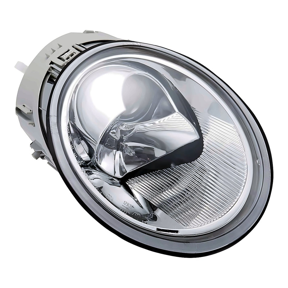 1998-2005 Volkswagen Beetle Headlight Passenger Side Halogen (Exclude 00-02 Turbo S Models) – Front View (VW2503106)