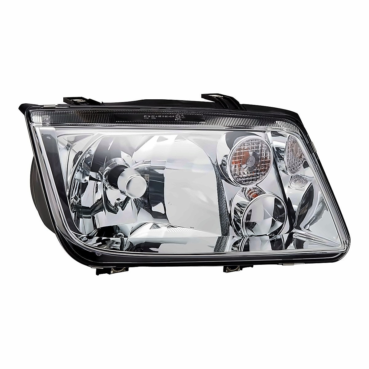 1999-2002 Volkswagen Jetta Headlight Passenger Side Without Fog Light(Gen 4 To Vin 2108641) – Front View (VW2503115)