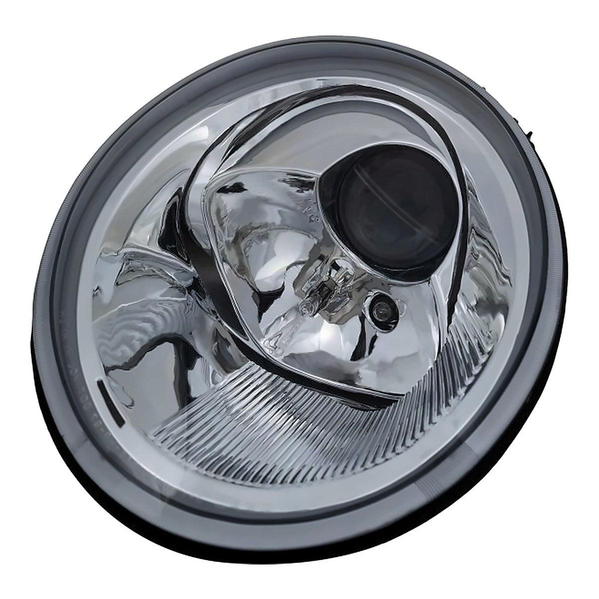 2002-2004 Volkswagen Beetle Headlight Passenger Side With Turbo S Model – Front View (VW2503121)