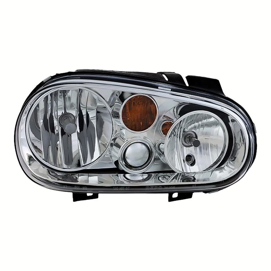 2002-2006 Volkswagen Golf Headlight Passenger Side Without Fog Light – Front View (VW2503123)
