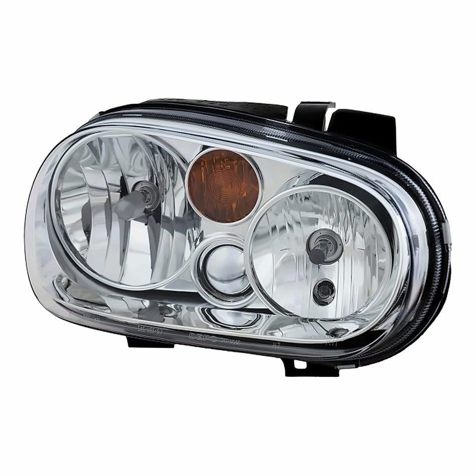 2002-2006 Volkswagen Golf Headlight Passenger Side Without Fog Light – Side View (VW2503123)