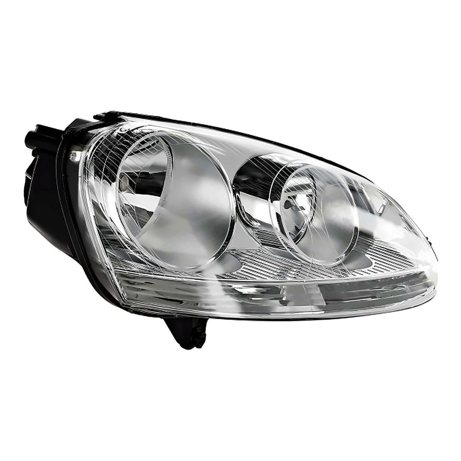 2009 Volkswagen Jetta Wagon Headlight Passenger Side - side angle, Part VW2503127