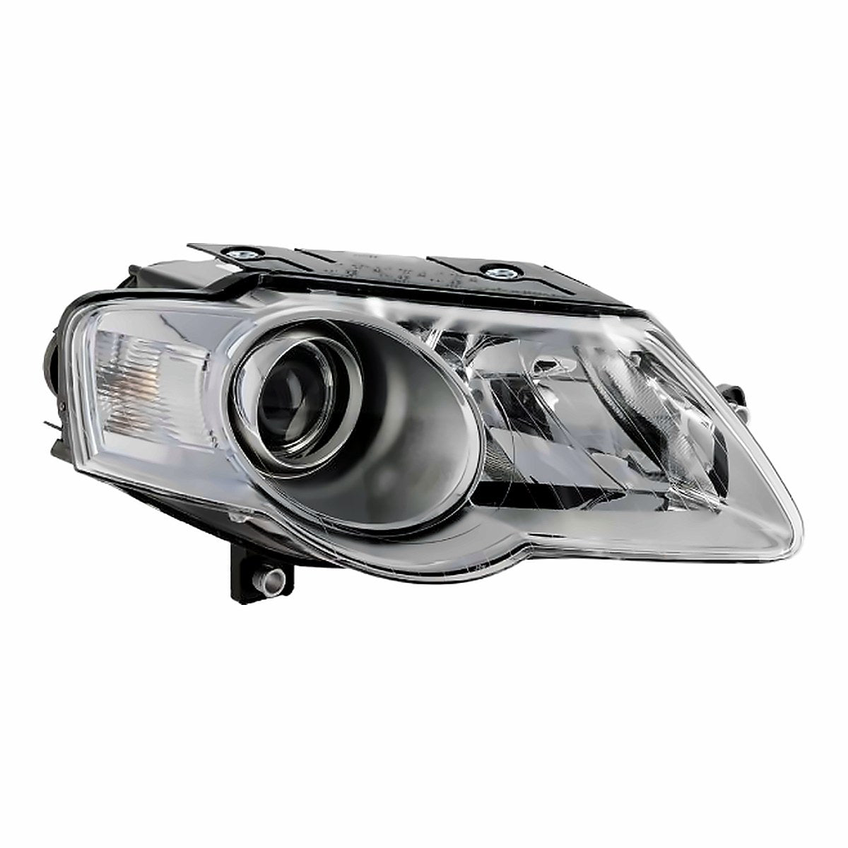 2006-2010 Volkswagen Passat Headlight Passenger Side Halogen (Hella Brand) – Front View (VW2503130)