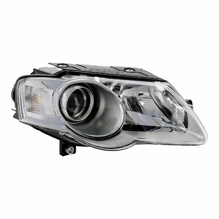 2006-2010 Volkswagen Passat Headlight Passenger Side Halogen (Hella Brand) – Front View (VW2503130)