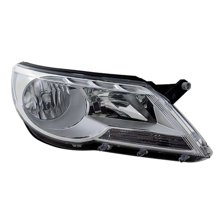 2009-2011 Volkswagen Tiguan Headlight Passenger Side Halogen – Angle View (VW2503143)