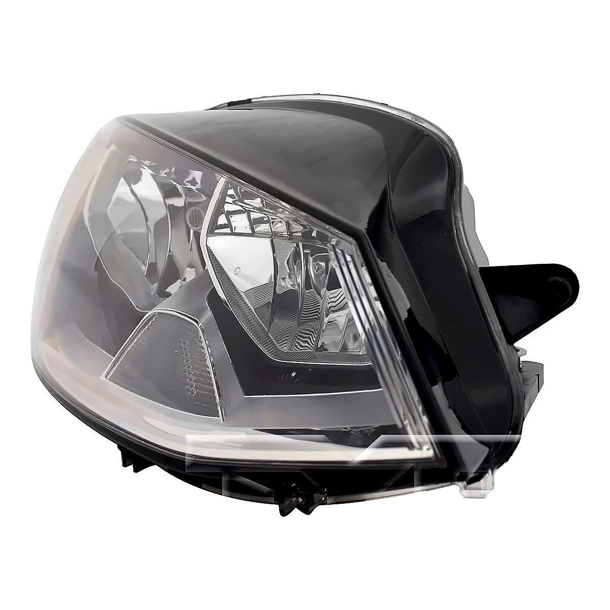 2015-2017 Volkswagen Golf_Hatchback Headlight Passenger Side Halogen Frontom 6/30/14 – Angle View (VW2503160)