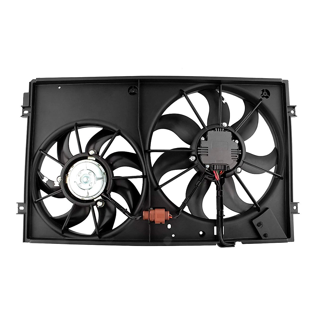 2012-2014 Volkswagen Beetle Cooling Fan - side angle, Part VW3120100