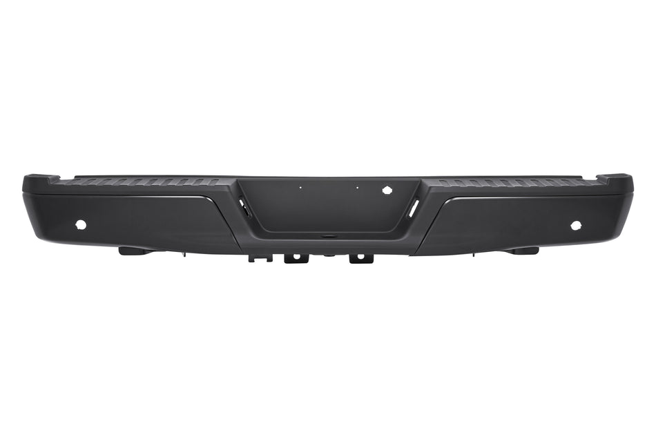 2015-2020 Ford F150 Bumper Rear Assy Black With Black Pad With Sensor Without Tow_FO1103194