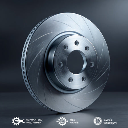 Coated front brake rotor for 2020-2023 Gmc Sierra 2500 Front Brake Set Brake Pad And Rotor — heavy-duty alloy build, corrosion-resistant finish, and OEM-GRADE fitment for long-lasting performance.